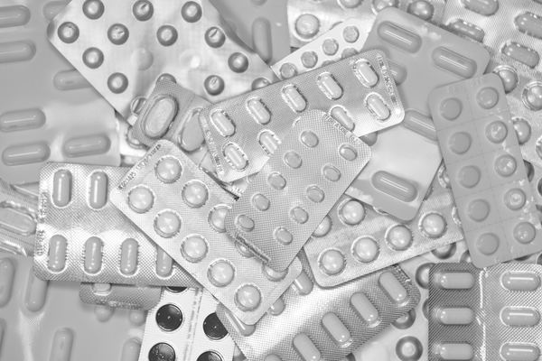 Blister packs of tablets